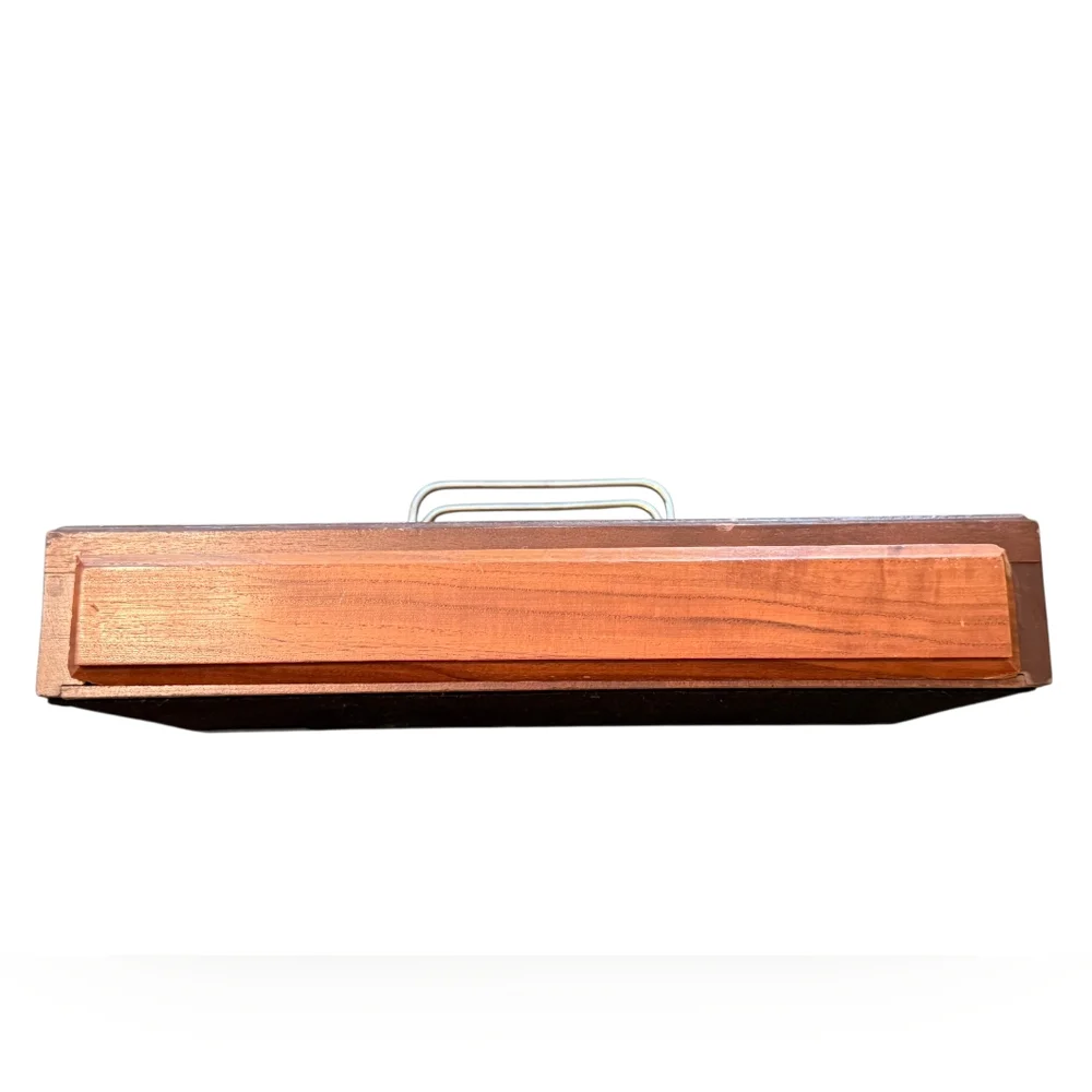 Vintage Men's Wooden Valet Tray 11 5/8